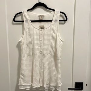 NEW with tags Lucky Brand sleeveless blouse/shell in 100% viscose. Size SMALL.